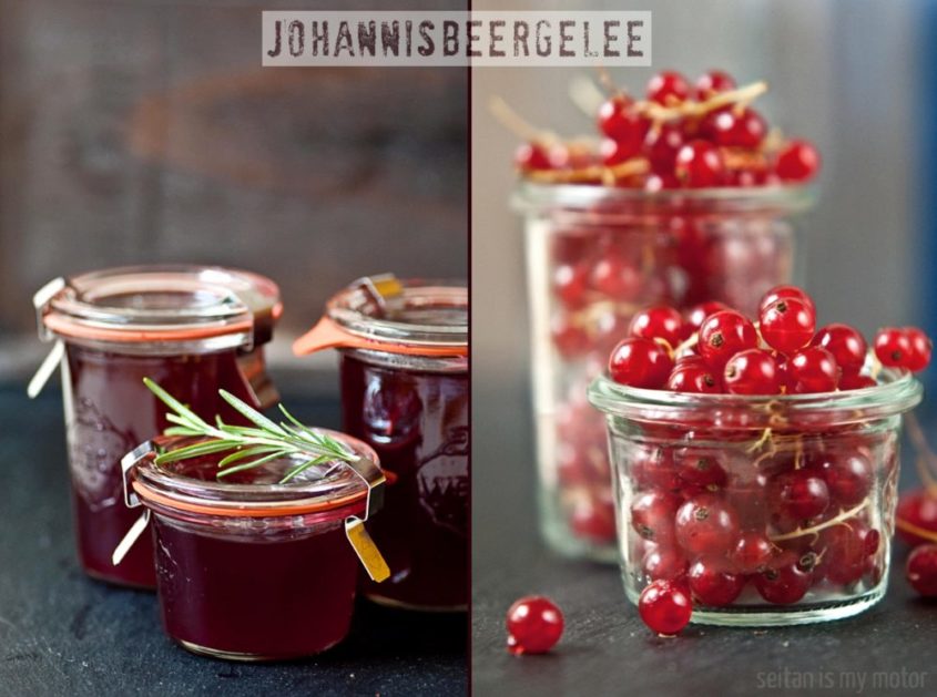 Johannisbeergelee {Redcurrant Jelly} seitan is my motor