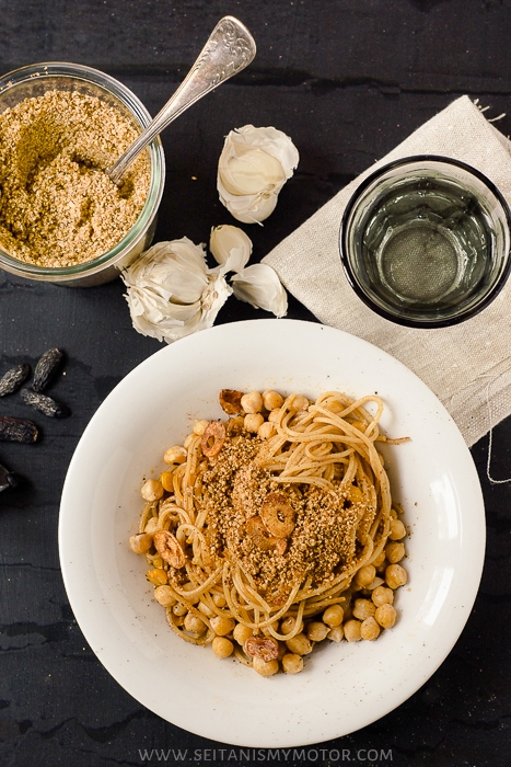 tonka bean pasta | www.seitanismymotor.com