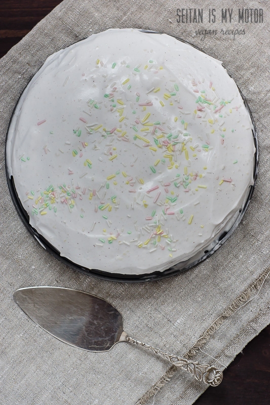 vegan lemon cream cake | www.seitanismymotor.com