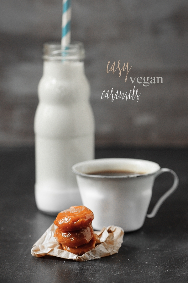 easy vegan caramels | seitanismymotor.com