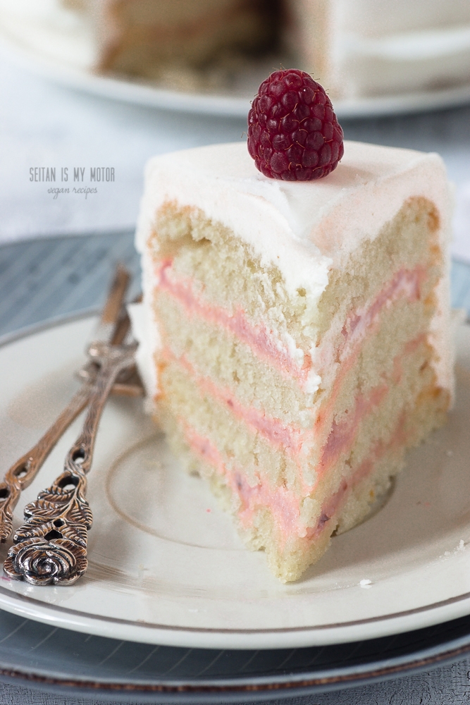 raspberry fondant cake #cake #vegan #baking #fondant