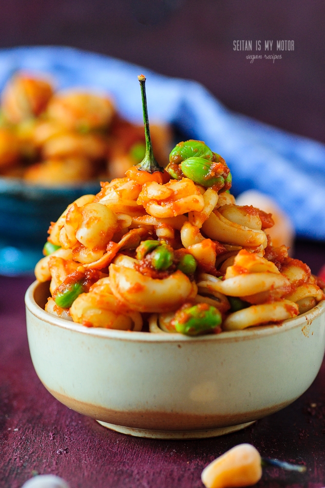 Protein Packed Pasta Arrabbiata