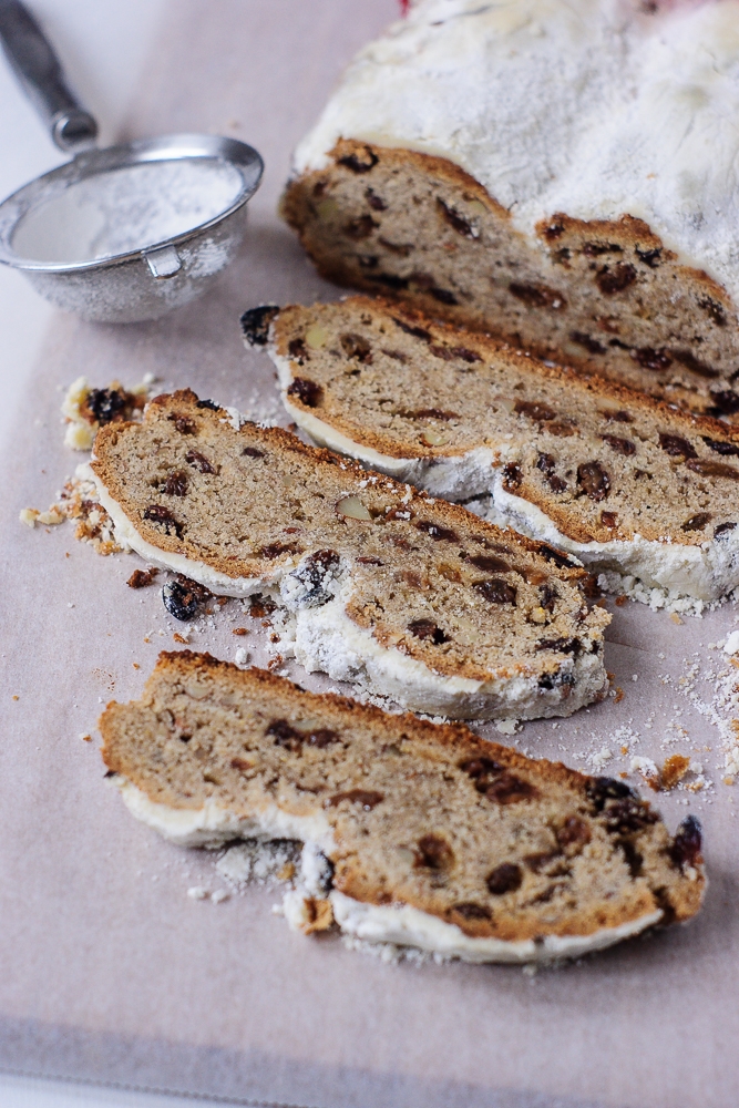 Veganer Christstollen (Dresden Stollen)