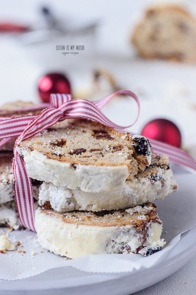 Veganer Christstollen (Dresden Stollen)