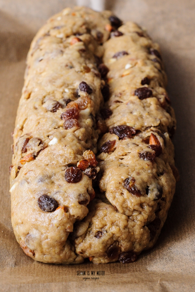 Veganer Christstollen (Dresden Stollen)