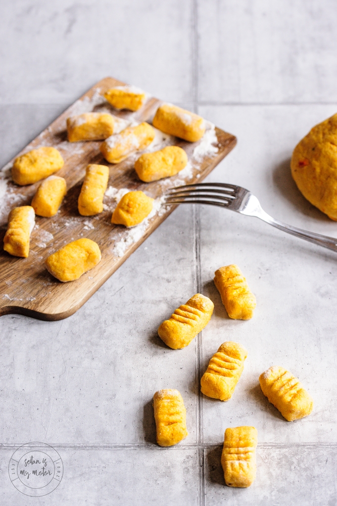 Pumpkin Semolina Gnocchi