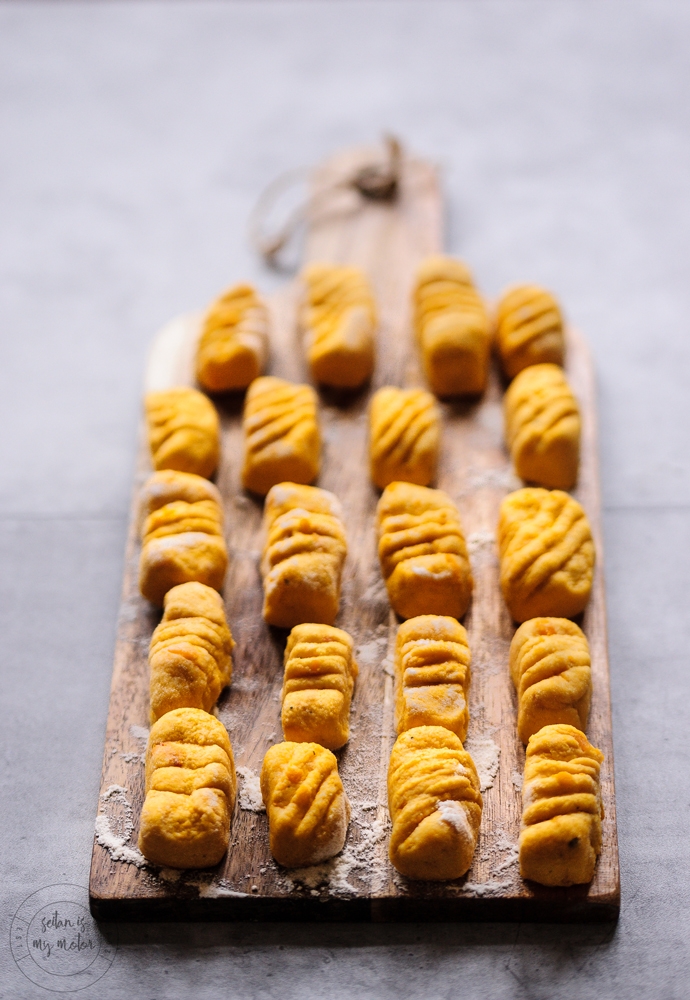 Pumpkin Semolina Gnocchi