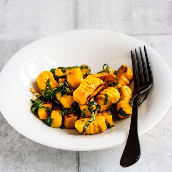 Pumpkin Semolina Gnocchi