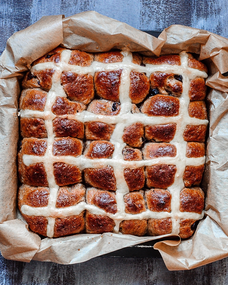 Vegan Hot Cross Buns