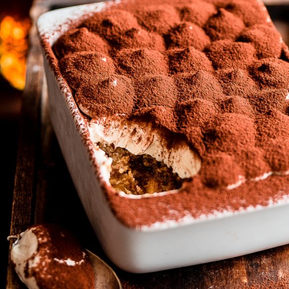 vegan tiramisu |seitanismymotor.com