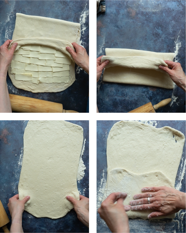 How to make puff pastry. Step by step.