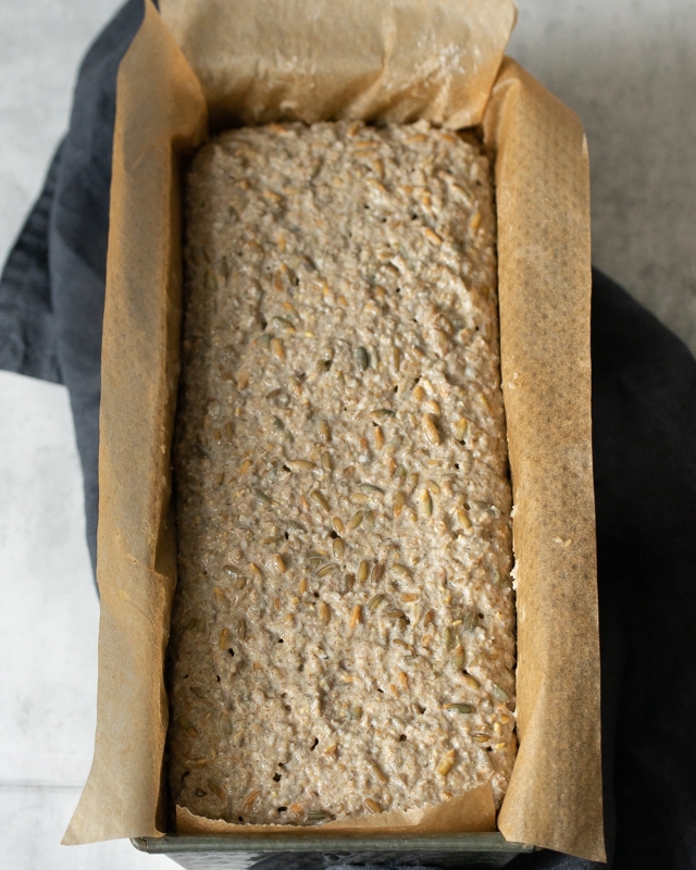 Dough ready to be baked.